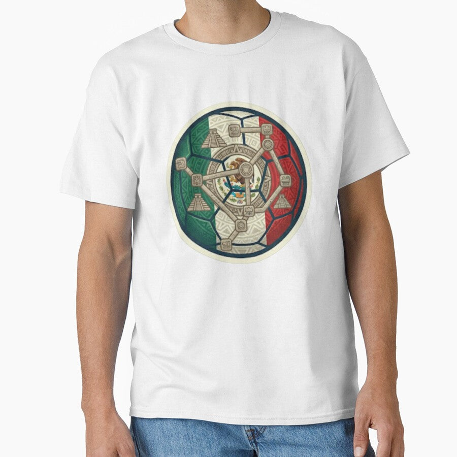 2026 Football Championship Host Nations Series - Artistic Heritage Soccer Ball - mexico by Sanatsalstile