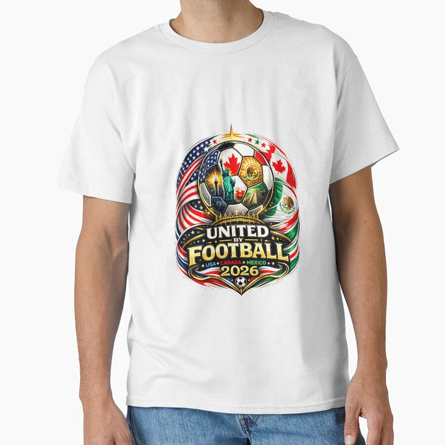 United By Football 2026 USA Canada Mexico by Puraenergia Stickers