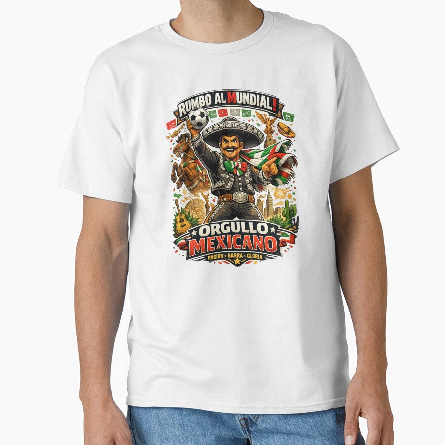 Mexico World Cup 2026 Mariachi Fan Art by Retro Arabica