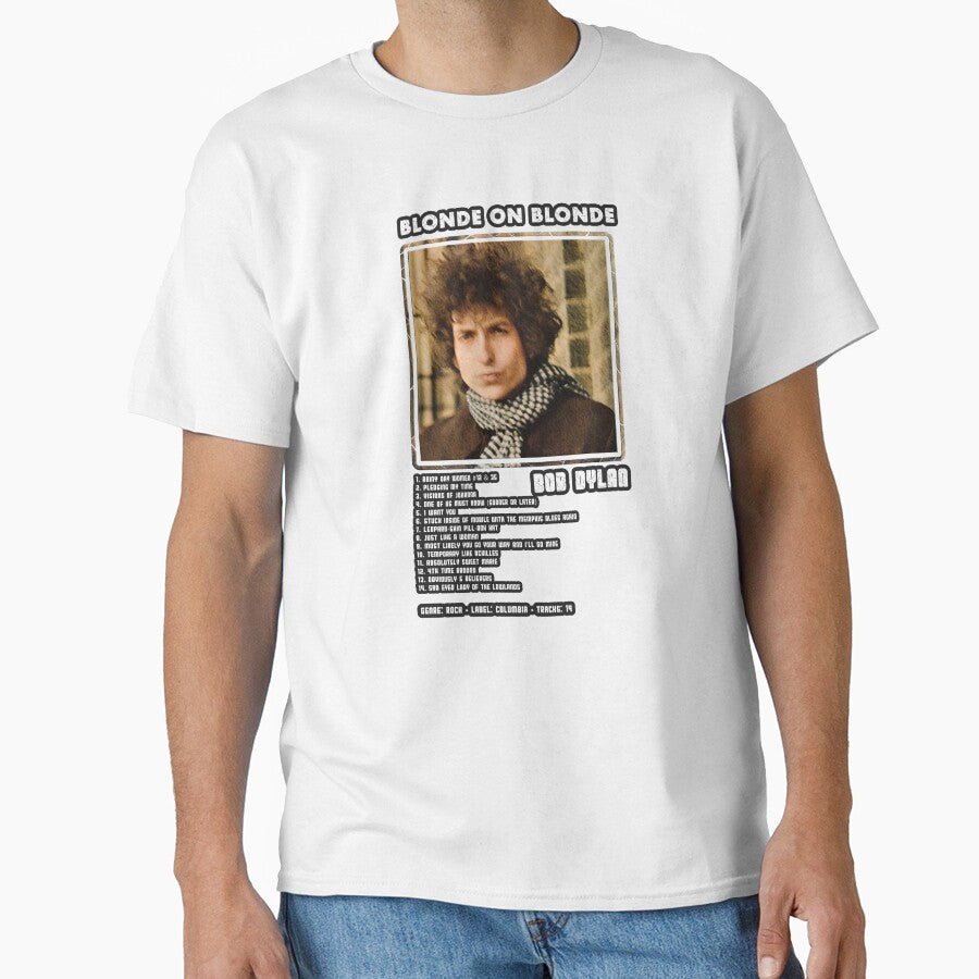 Bob Dylan - Blonde On Blonde Album Tracklist Poster by lankard-gallery