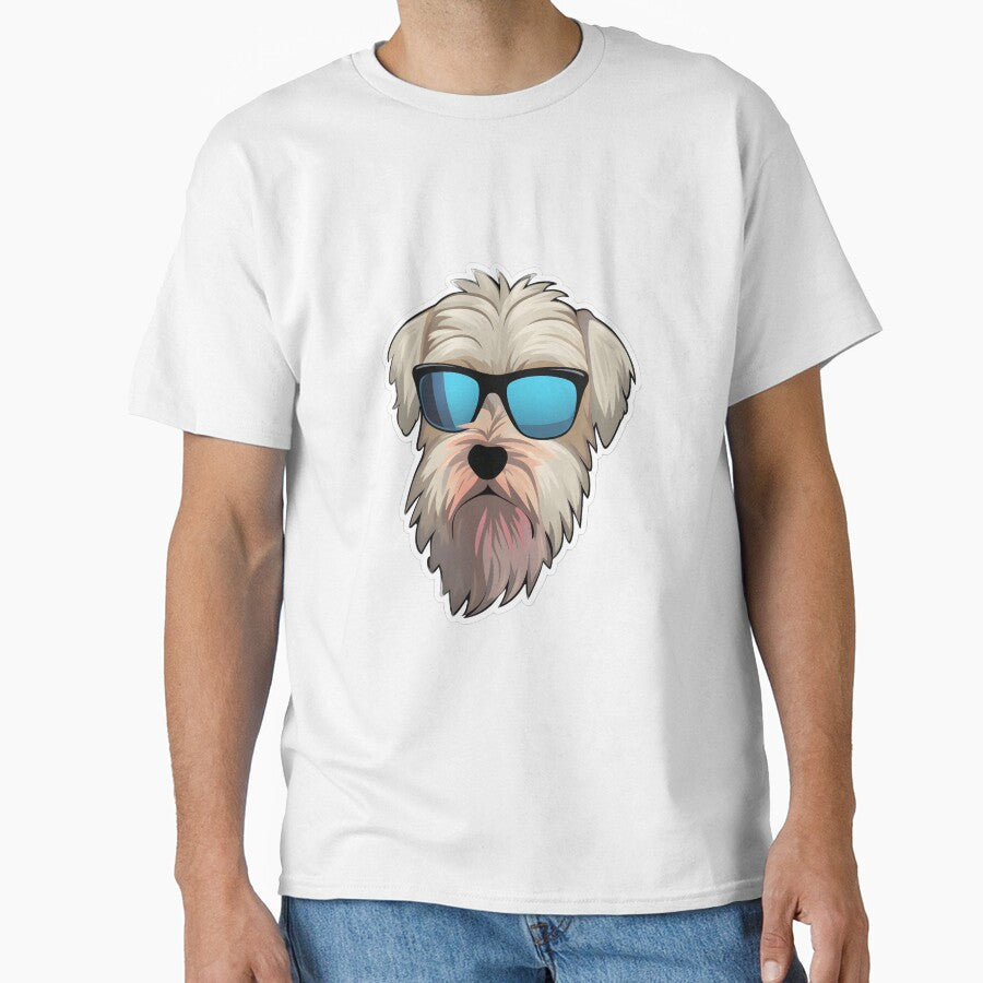 Soft-coated Wheaten Terrier in Cool Sunglasses by CUTEDOGGIEZ