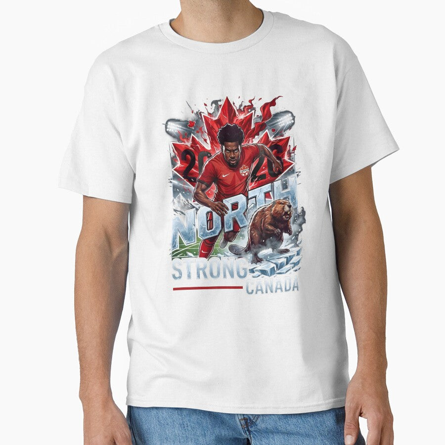 North Strong Canada - World Cup 2026 Soccer Design by VoidAnimeStudio