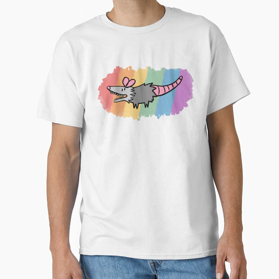 Rainbow Pride Possum by Colbypuppy's Designs