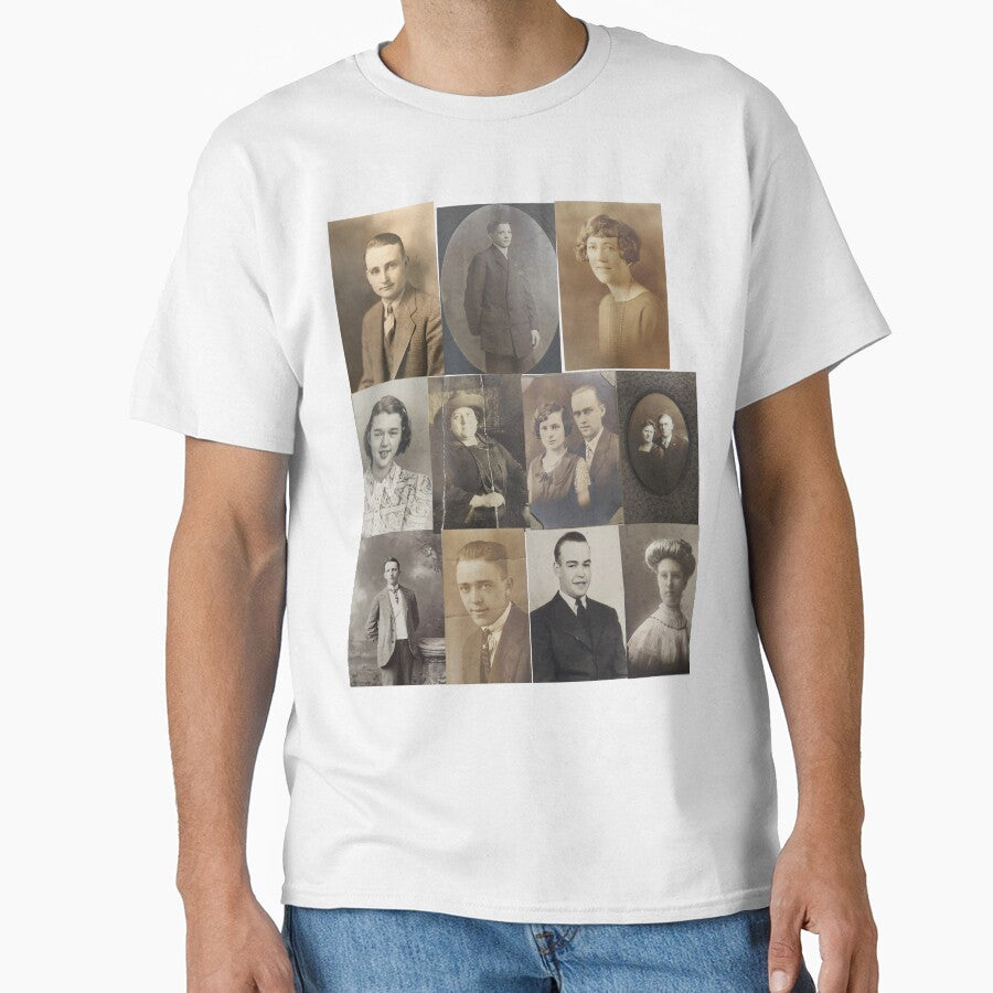Vintage Photo Portrait Collage by Cat Haven & Rescue