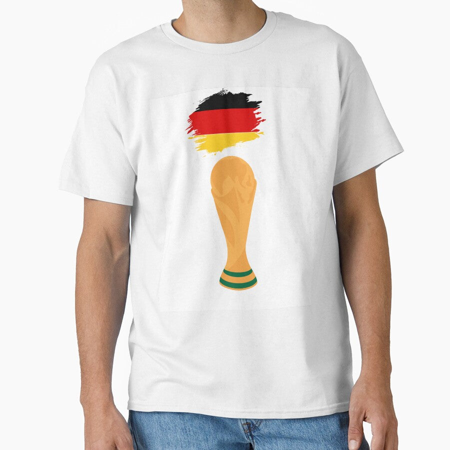 Germany Football Fan T-Shirt by VelvetPixelShopp