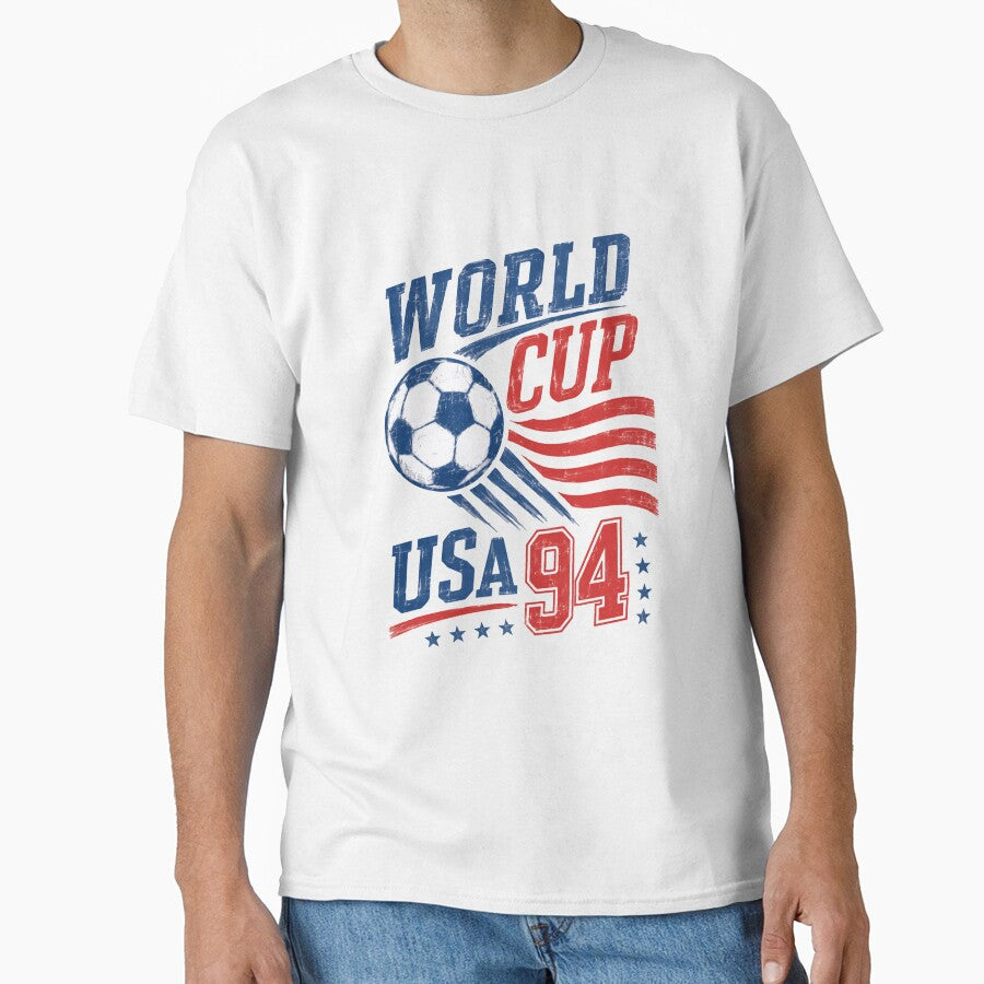 World Cup Usa 94 Soccer Football Sports Fan America Nineties Retro by HumansStuck12