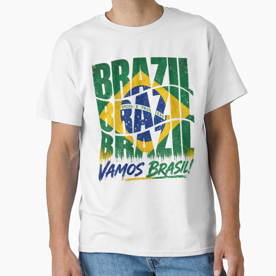 Brazil Soccer Fan Vamos Brasil by schoolofbullies