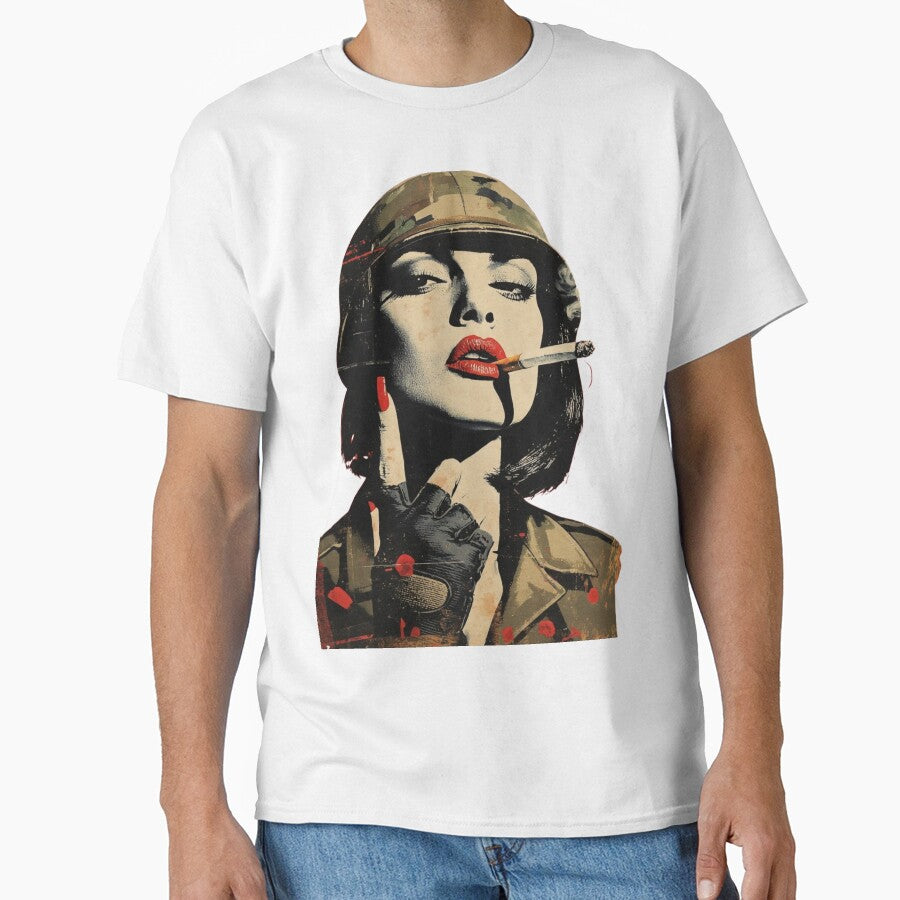 Vintage Army GIrl 1 by ShirtsOfDeath