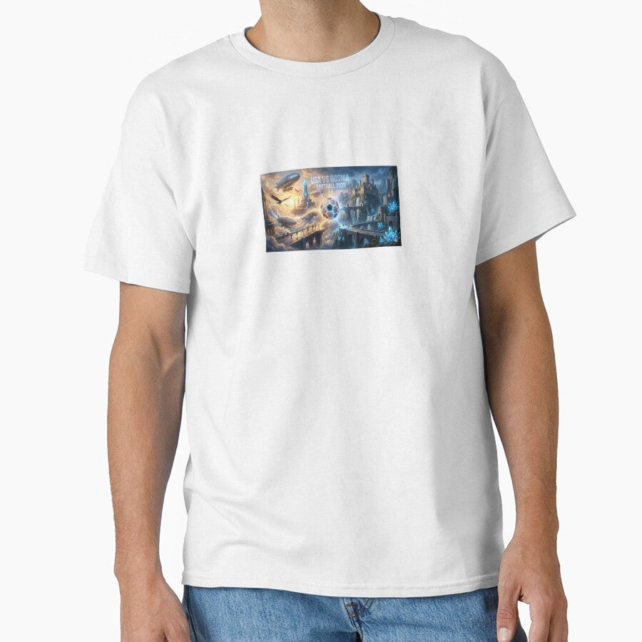 American Sky City vs Bosnian Crystal Castle — USA Bosnia Football 2026 Fantasy Sticker by VikrantCreative
