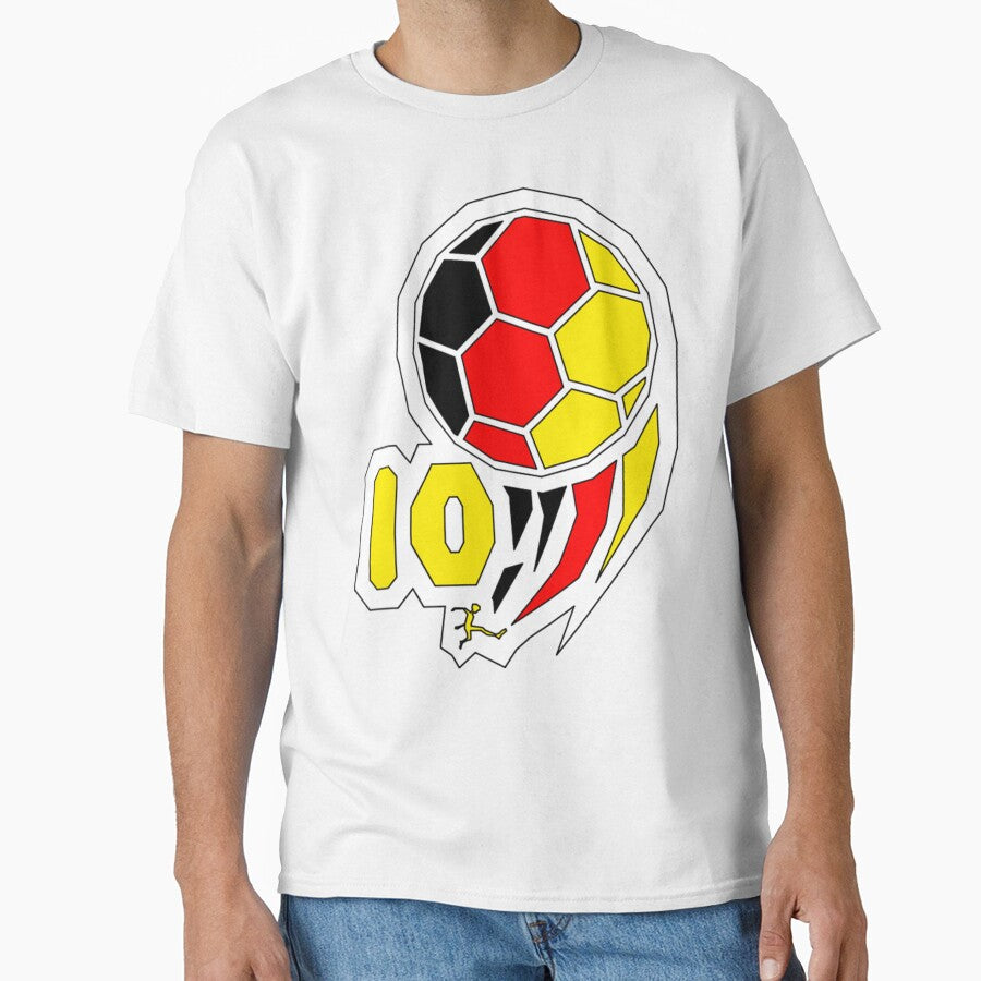 German Soccer Team Soccer Number 10 by the Zarock Shop
