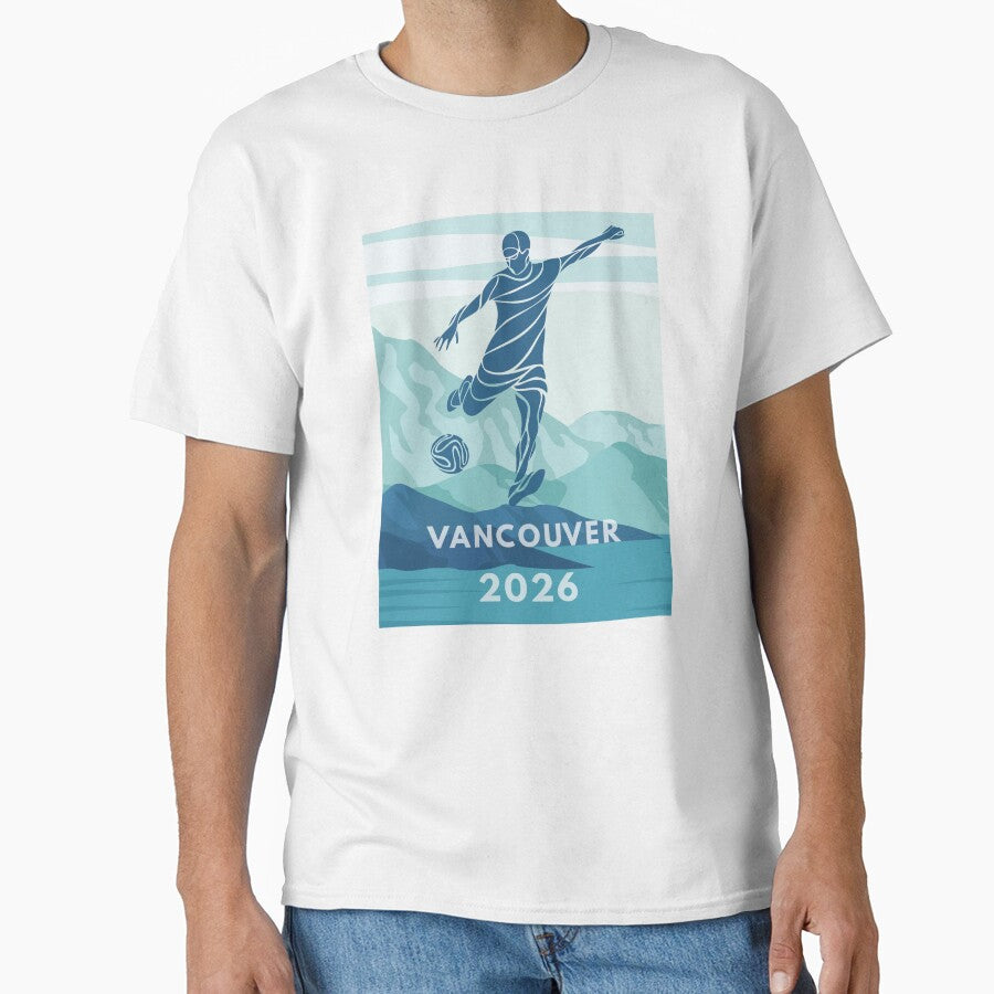 Vancouver 2026 soccer t-shirt by XDivineTees