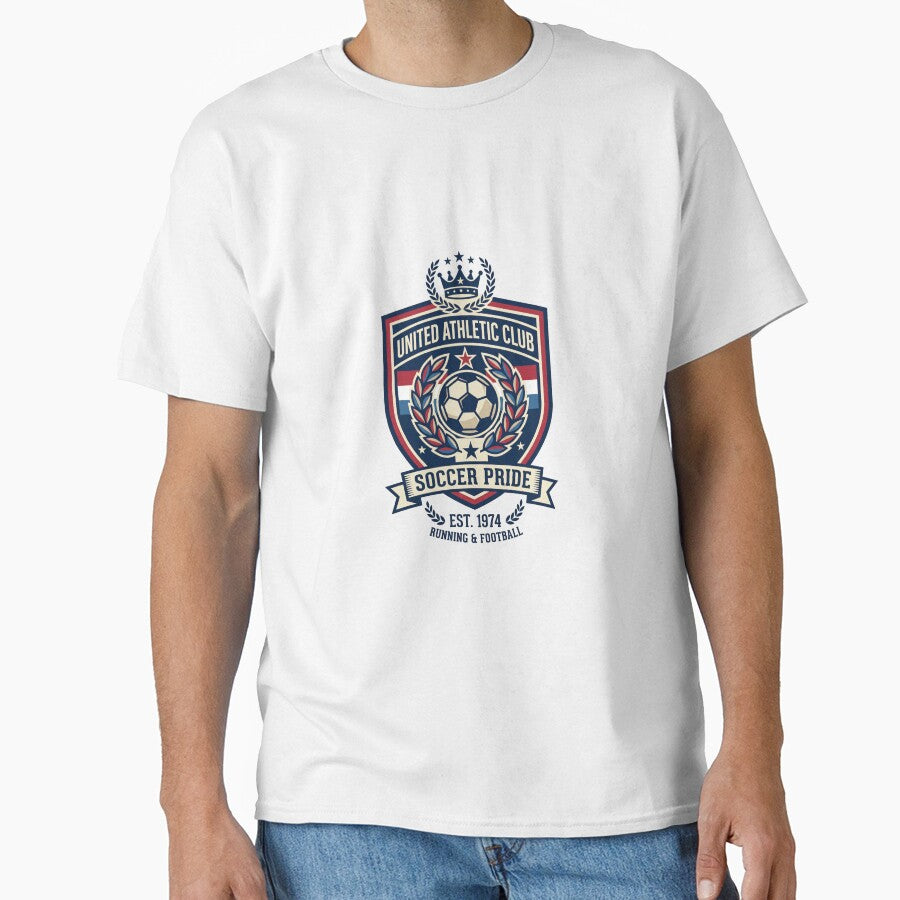 World Cup 2026 Soccer Club Running Crest Vintage Athletic by PictoVibe