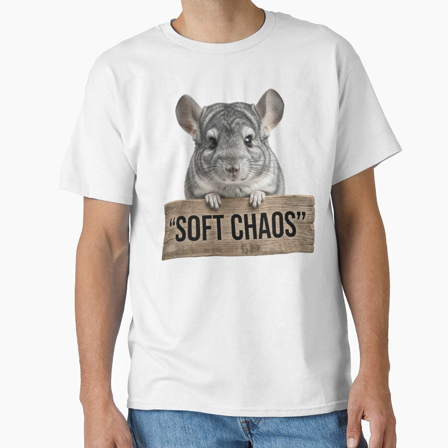 Soft Chaos Chinchilla Funny Quote Sticker by EimSol