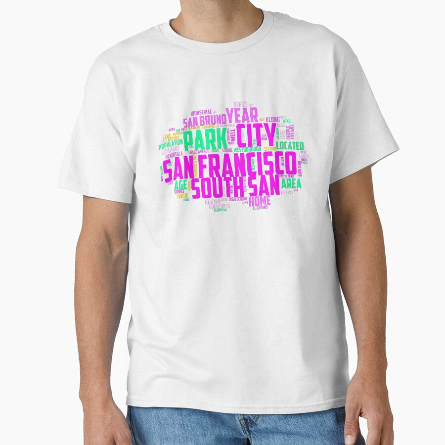 San Francisco pink fluorescent text by Astralia