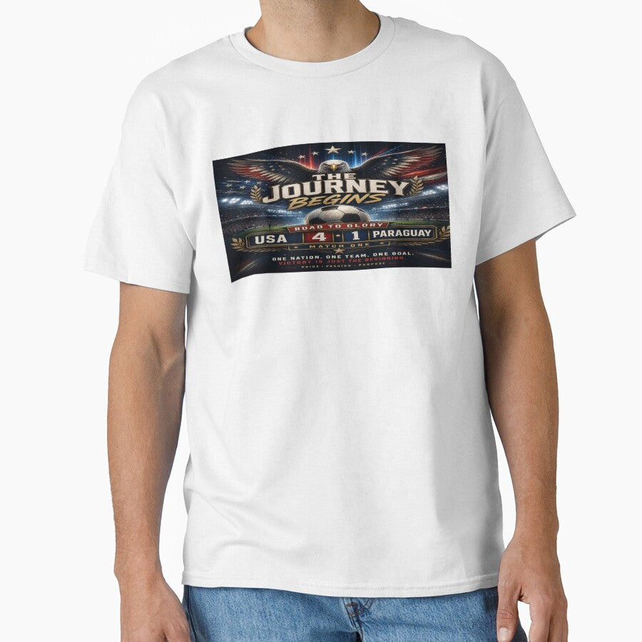 Road to Glory Soccer Match USA The Journey Begins by BrickByDream