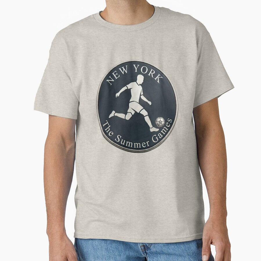 New York Summer Games Soccer Badge by laughingshirts