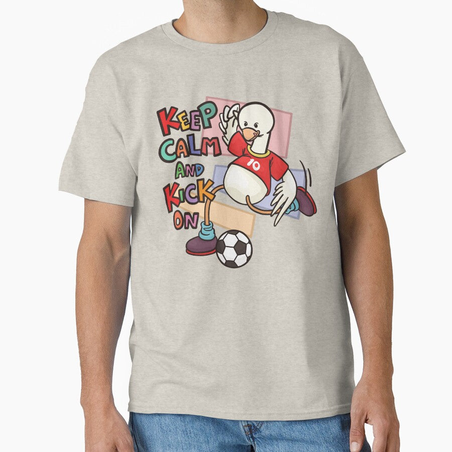 Duck Keep Calm and Kick On by Khotekmei