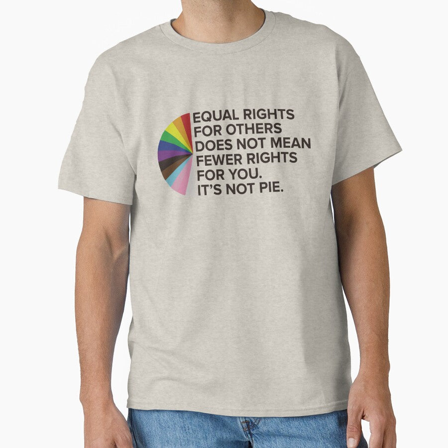 Equal Rights LGBTQIA+ Pride Awareness Inclusivity Ally by Queer Pride Shop