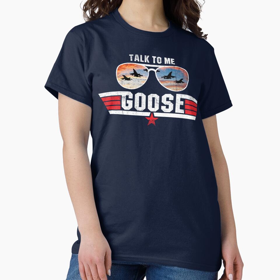Talk To Me Goose by Alema Art