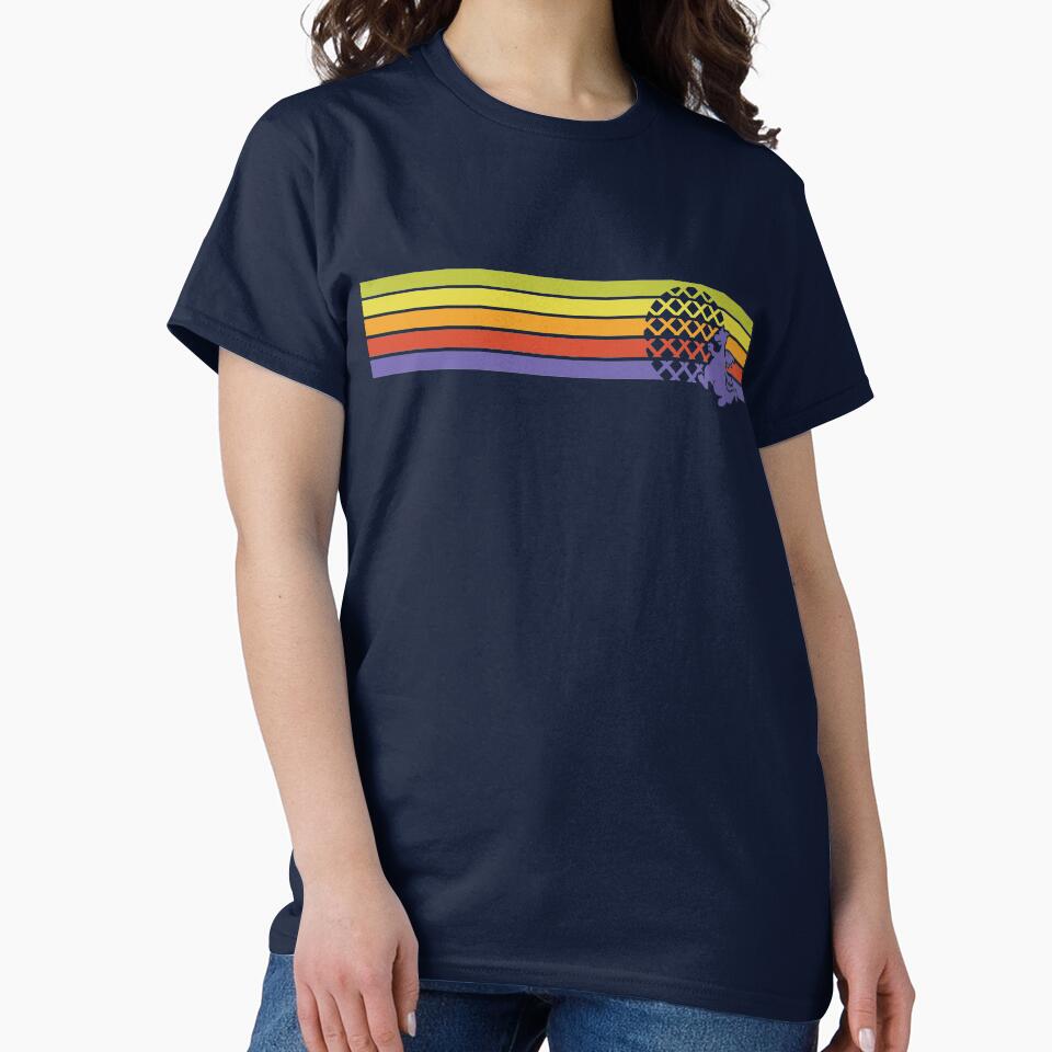 Retro Dragon Stripes by Heyday Threads
