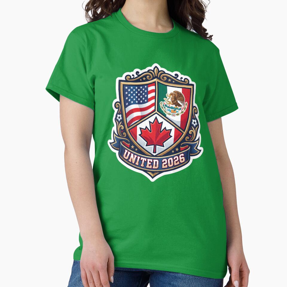 United 2026 Soccer Crest USA Mexico Canada by ryanguas