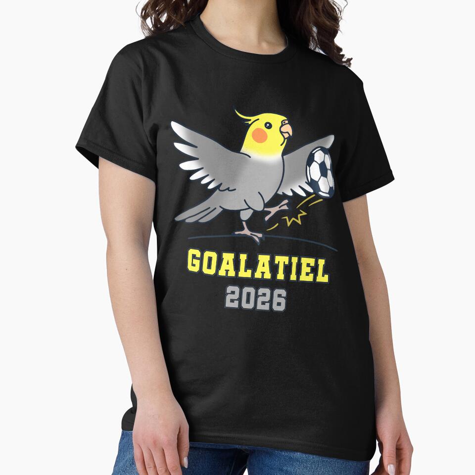 Cockatiel World Cup 2026 -  GOAL-atiel by FandomizedRose