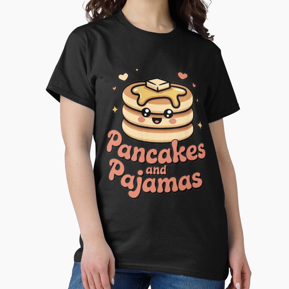 Perfect Design For All That Eating Pancakes In Pajamas by fantasticdesign