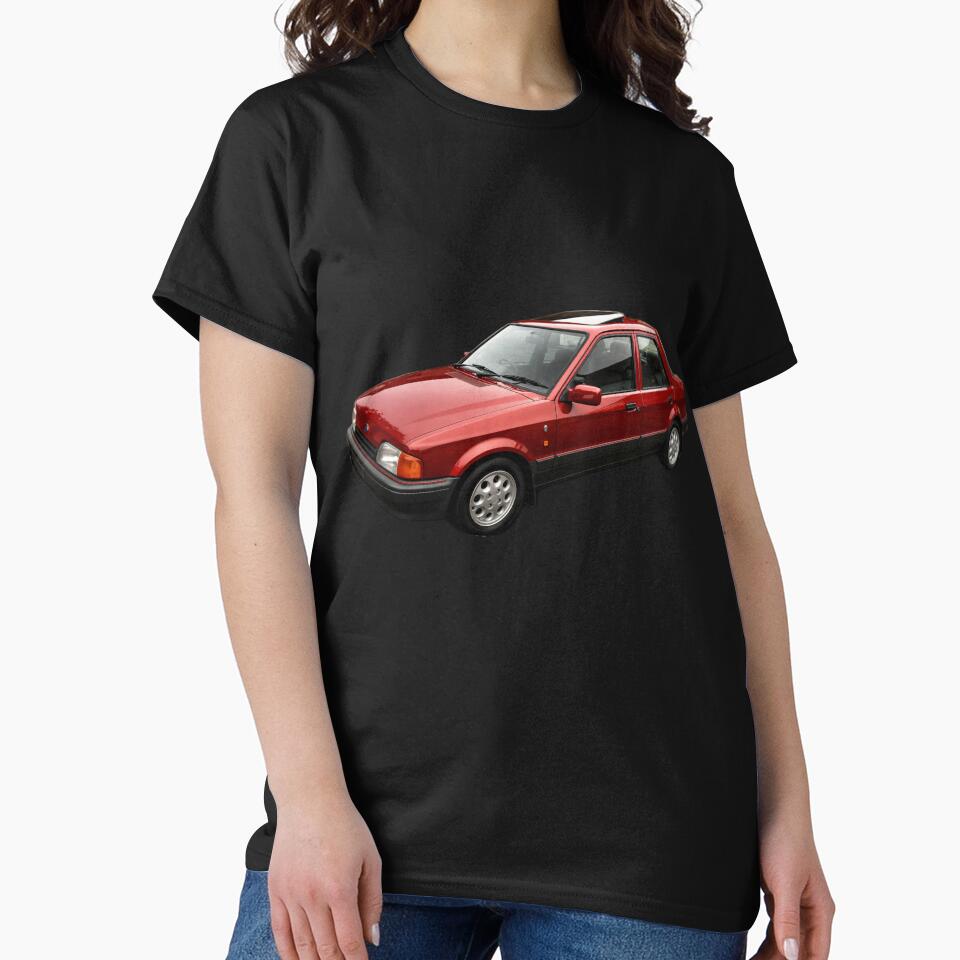 Retro 80s Executive Saloon Car Classic Vintage Motoring Design by Tee-Shirt-Topia
