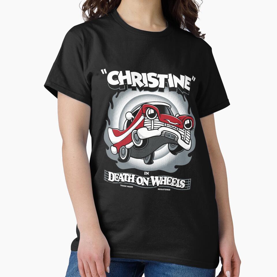 Vintage Cartoon Christine - Killer Car - Creepy Cute Horror by Nemons