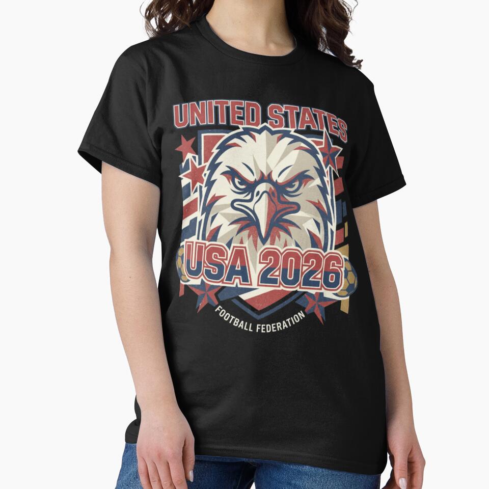 USA 2026 Retro Vintage World Cup by Beastlypixels