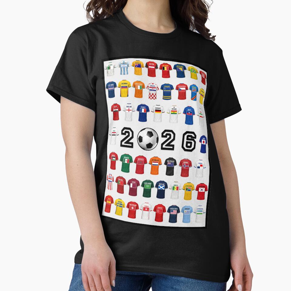48 Nations • One Game |  2026 North America Soccer Jerseys by SHELOPS