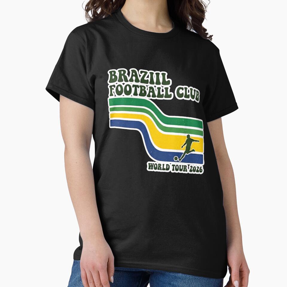 Brazil Football Club World Tour 2026 by Khadigadesings