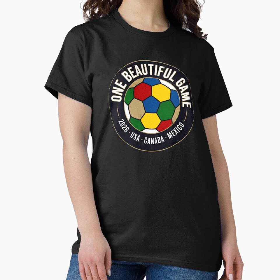 One Beautiful Game 2026 USA Canada Mexico – Football Soccer Fan Tournament Gift by Velustro Shop