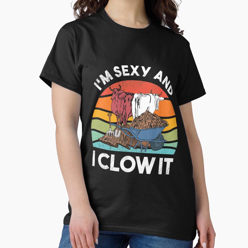 Vintage Cattle Dung Clow Ranch Owner Cow Manure Sexy Farmer by TheAplus