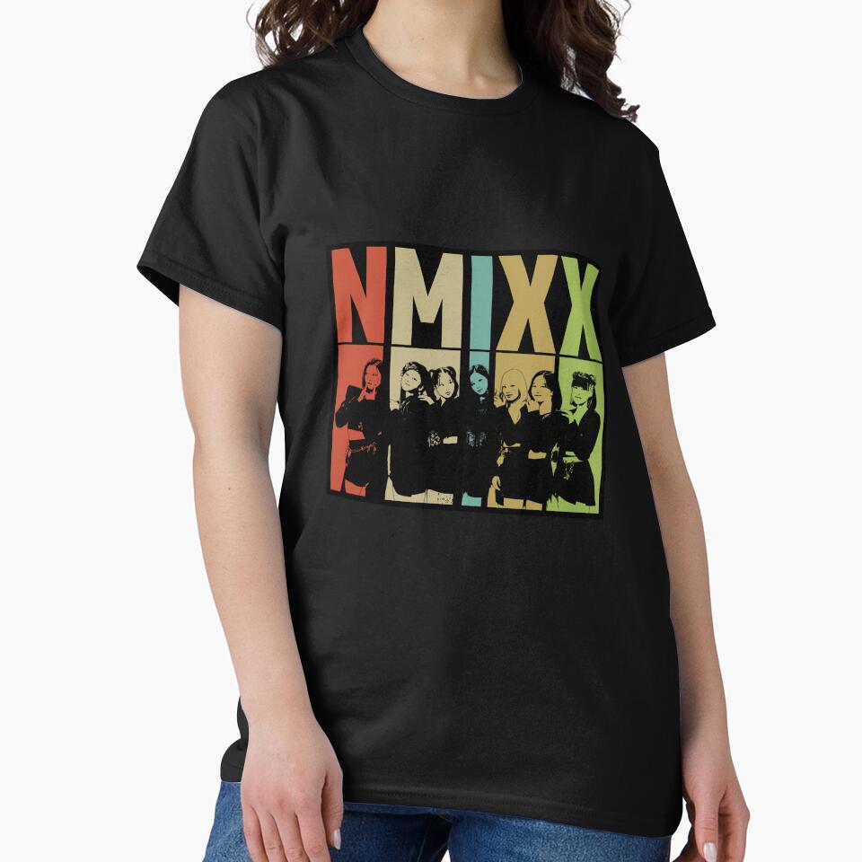 NMIXX Colorful Retro silhouette by AliffStudio