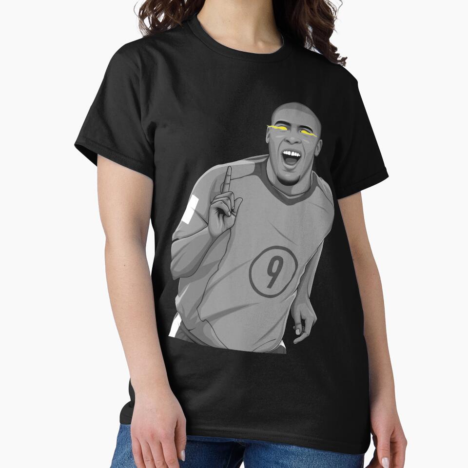Ronaldo Nazario Black and White Version by Aldduardo