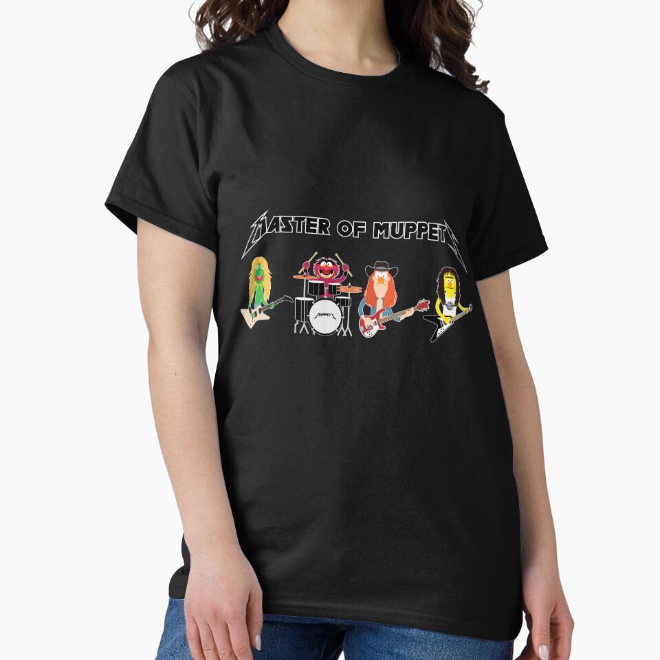 Master of Muppets (horizontal) - Muppets as Metallica Band by babyrockstar