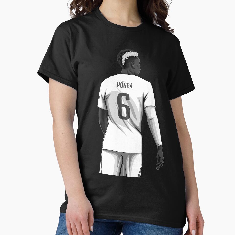 Paul Pogba Black and White Version by Aldduardo