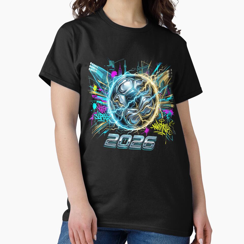 2026 Urban Soccer Elite - Futuristic Neon Football Championship Design by SupernovaNote