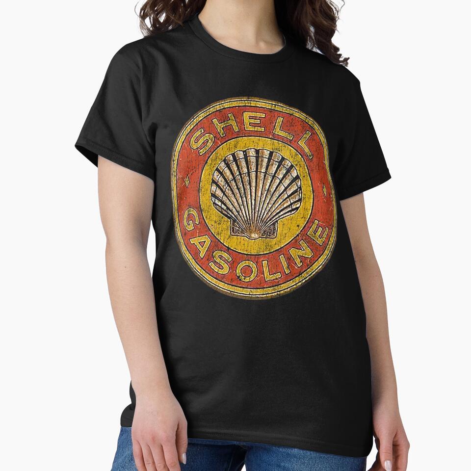 Vintage Oyster Shell Gasoline by unfamouzzz