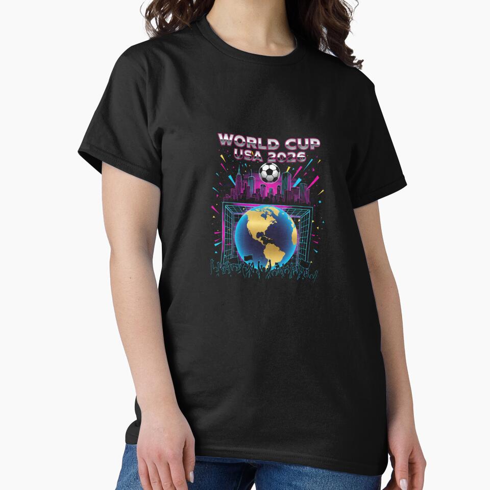 World Cup USA 2026 - Retro Soccer City Celebration by Deviantfant