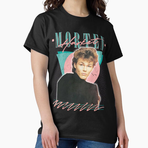 80s Vintage Style Morten Harket Aesthetic Design by rippyshbarcus