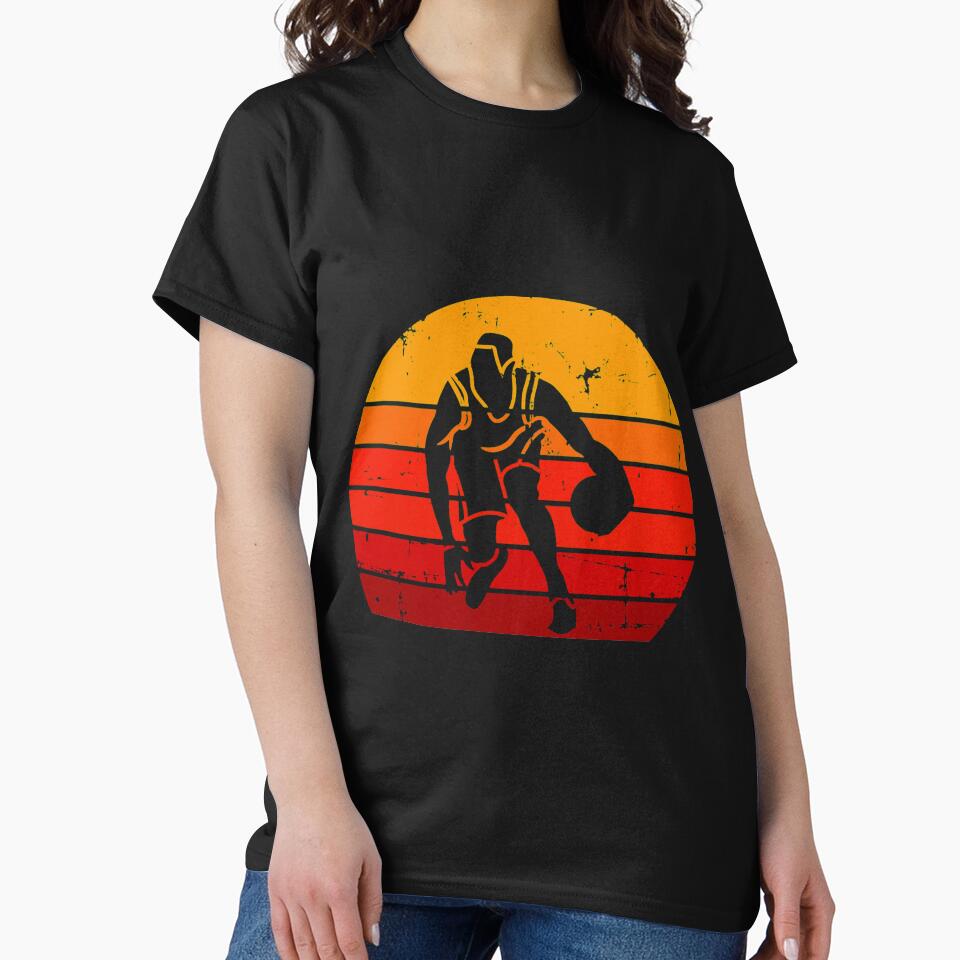 Retro Vintage Basketball by SeanRichar