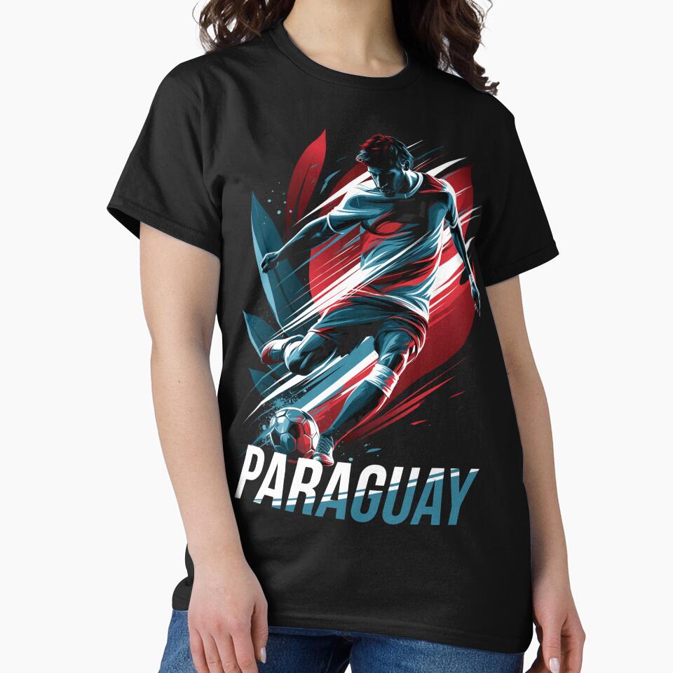 Paraguay Soccer by StudioRedKoala