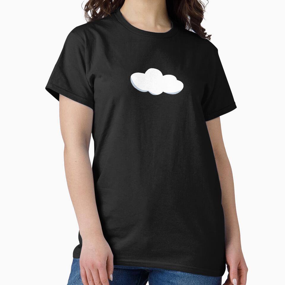 Single White Fluffy Cloud by Gen3vi