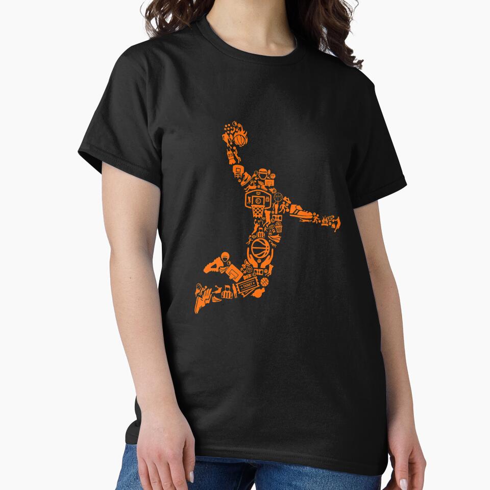 Basketball Player Pattern by VibrantGifts