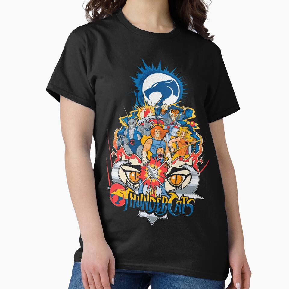 ThunderCats Ho! - Classic 80s Cartoon Action - Retro Team Art by Thogan0416