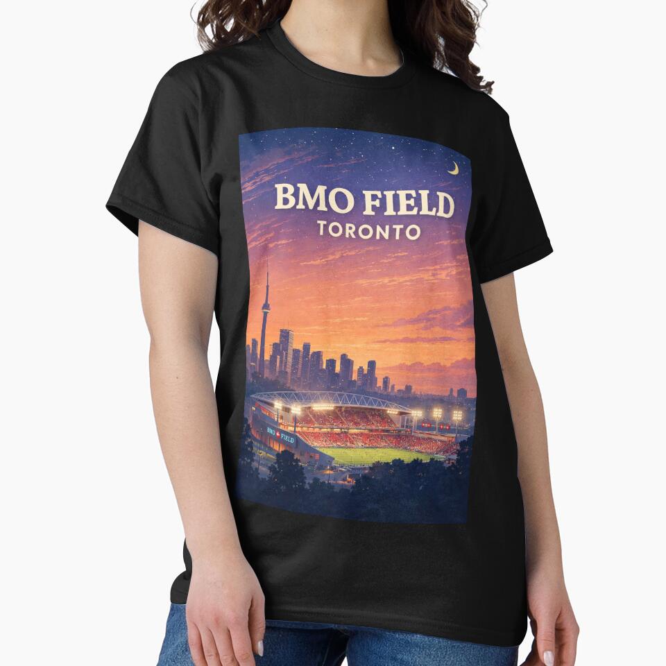 BMO Field Toronto Ontario Canadian Soccer Waterfront Skyline Stadium by Aryabek