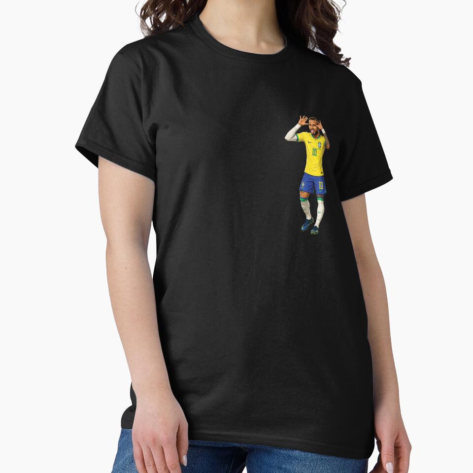 Neymar Brazil Football Celebration by myJPEG
