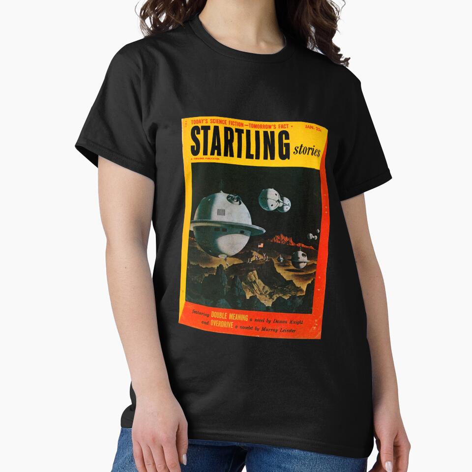 Startling Stories Sci-Fi Vintage Retro Cover Art Print 1953, 50s, by teammacau